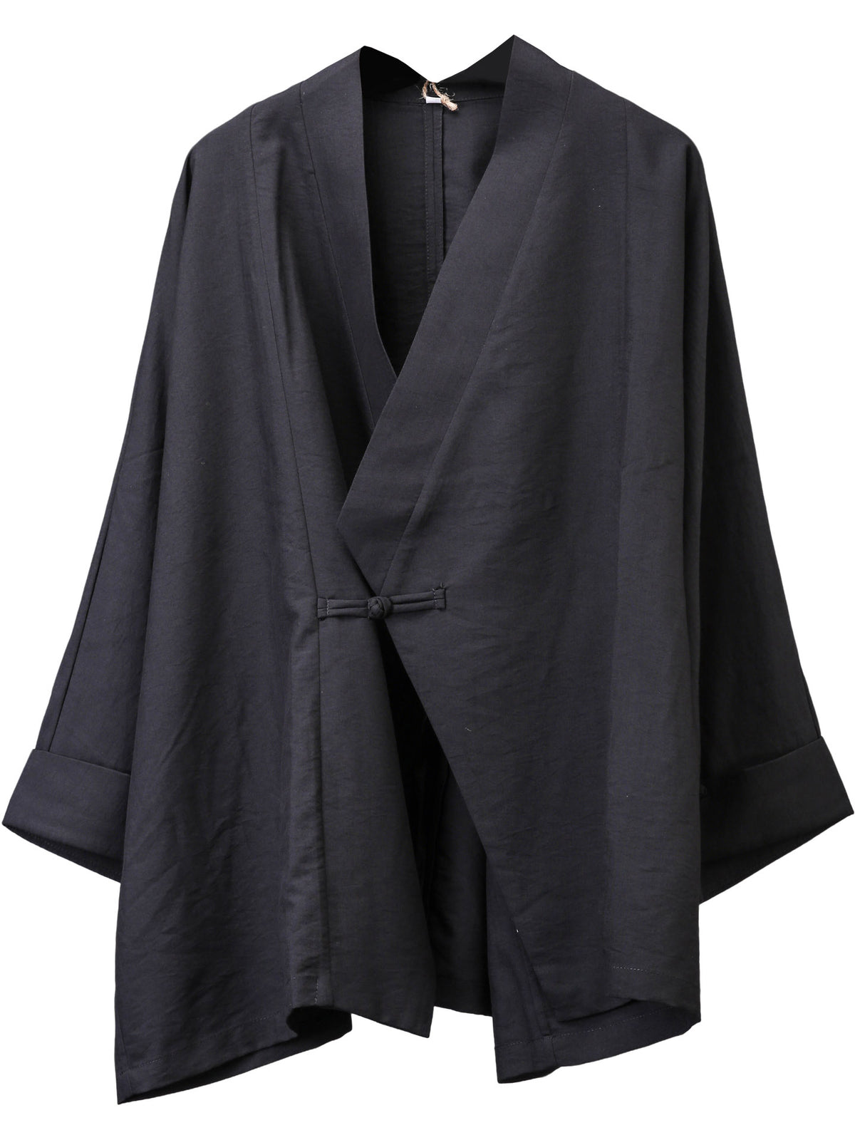 Chinese-Style Mandarin Collar Coat
