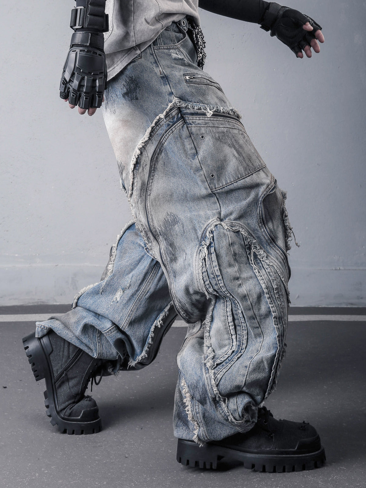 The Fragment Denim - Heavyweight Deconstructed Jeans