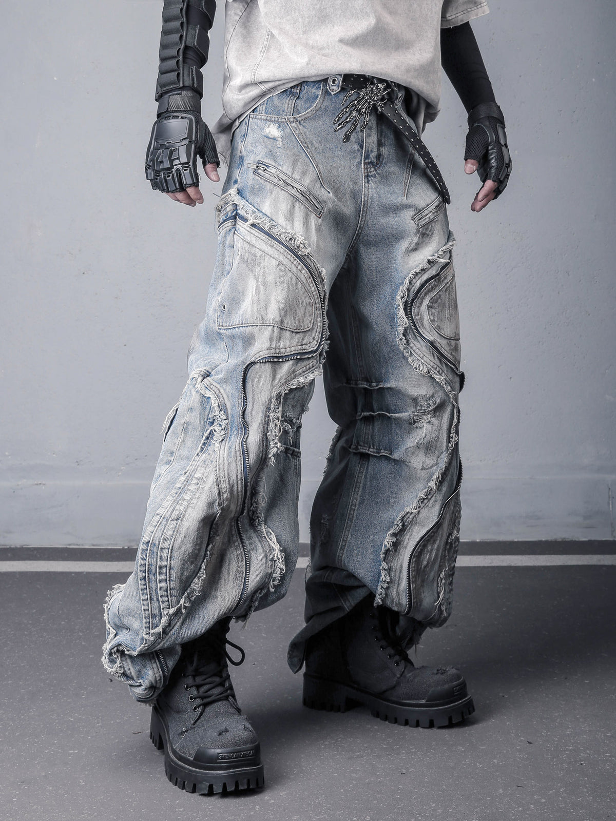 The Fragment Denim - Heavyweight Deconstructed Jeans