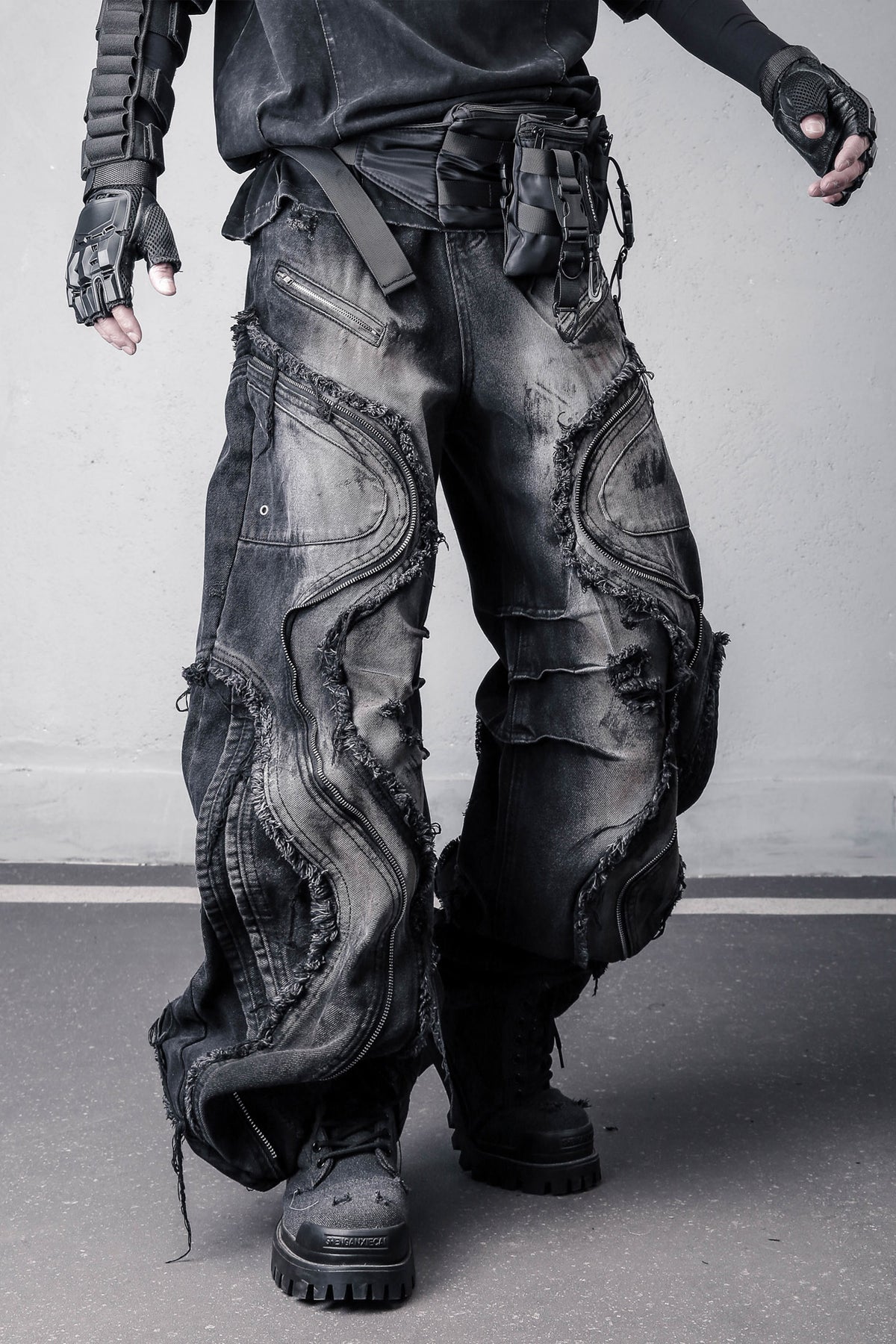 The Fragment Denim - Heavyweight Deconstructed Jeans
