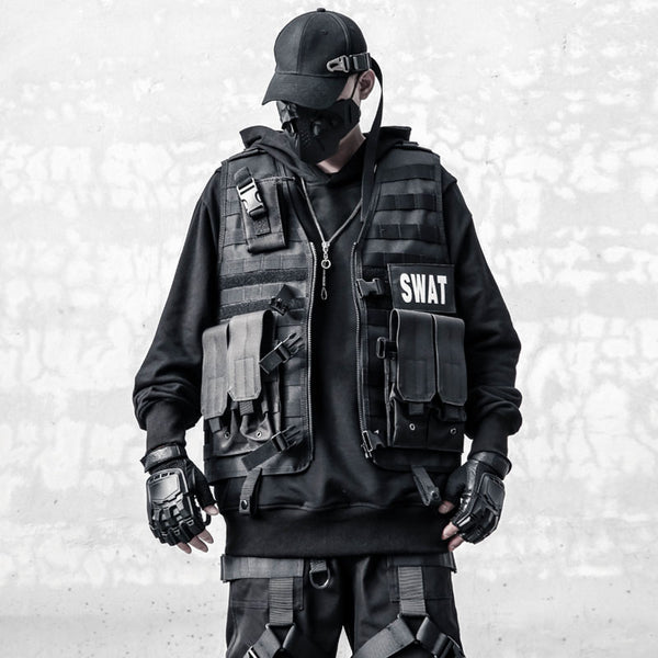 Wide Tactical Vest, Adjustable