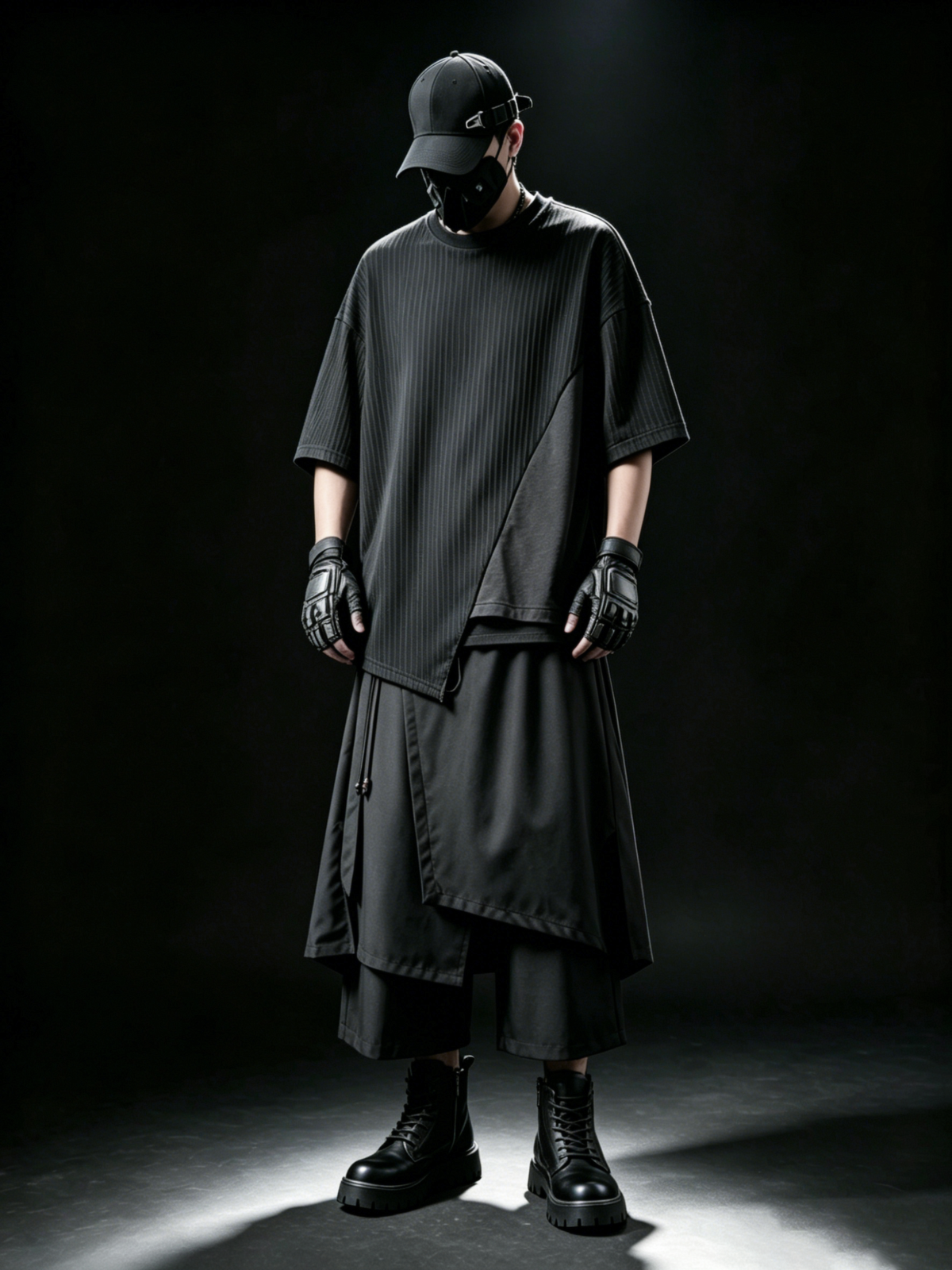 Yamamoto Irregular Spliced Tee