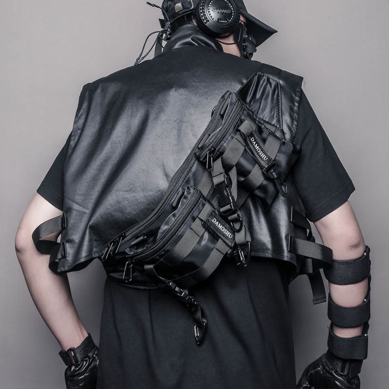 Techwear Multi-Pocket Chest Bag