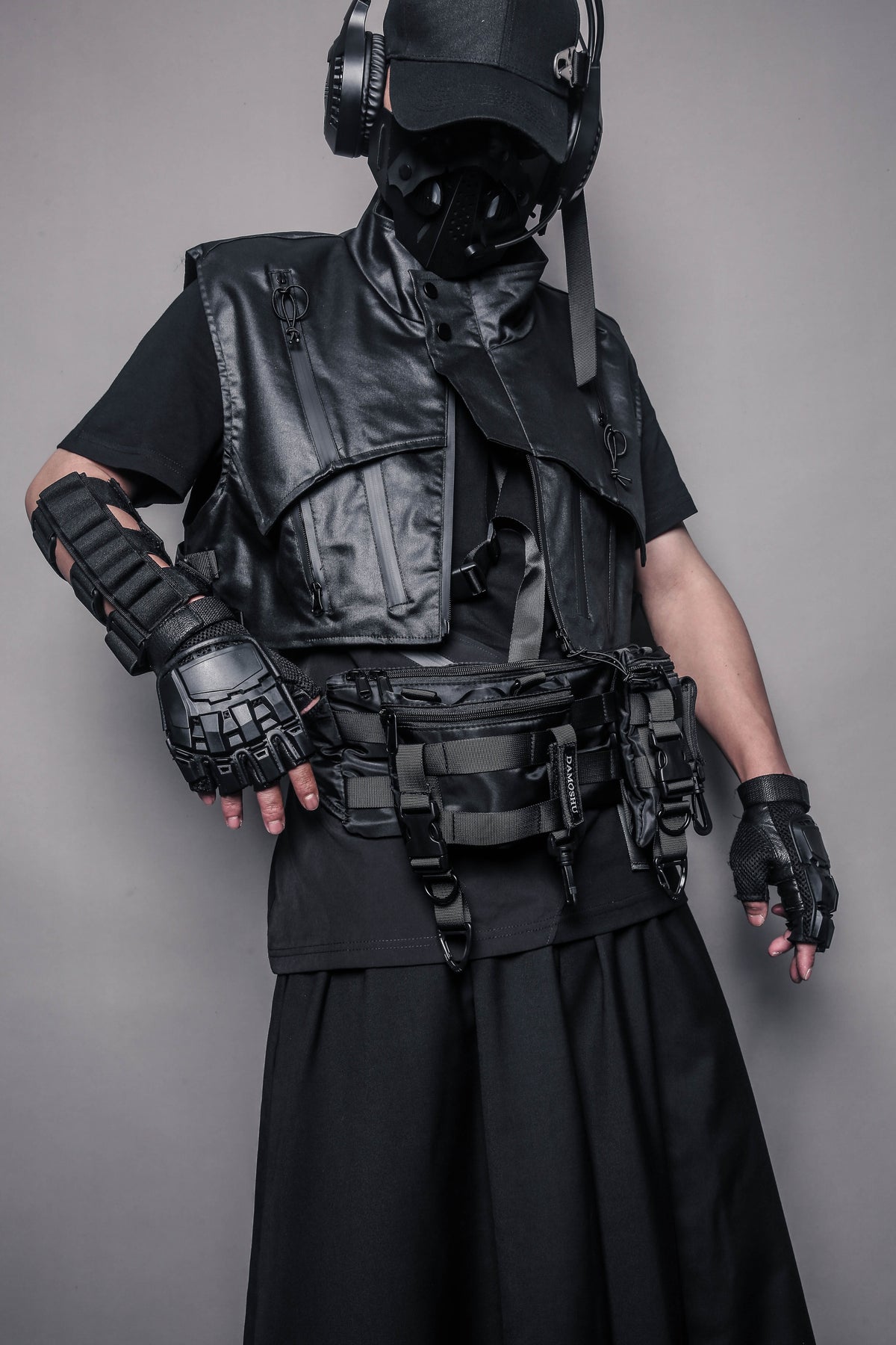 Techwear Multi-Pocket Chest Bag
