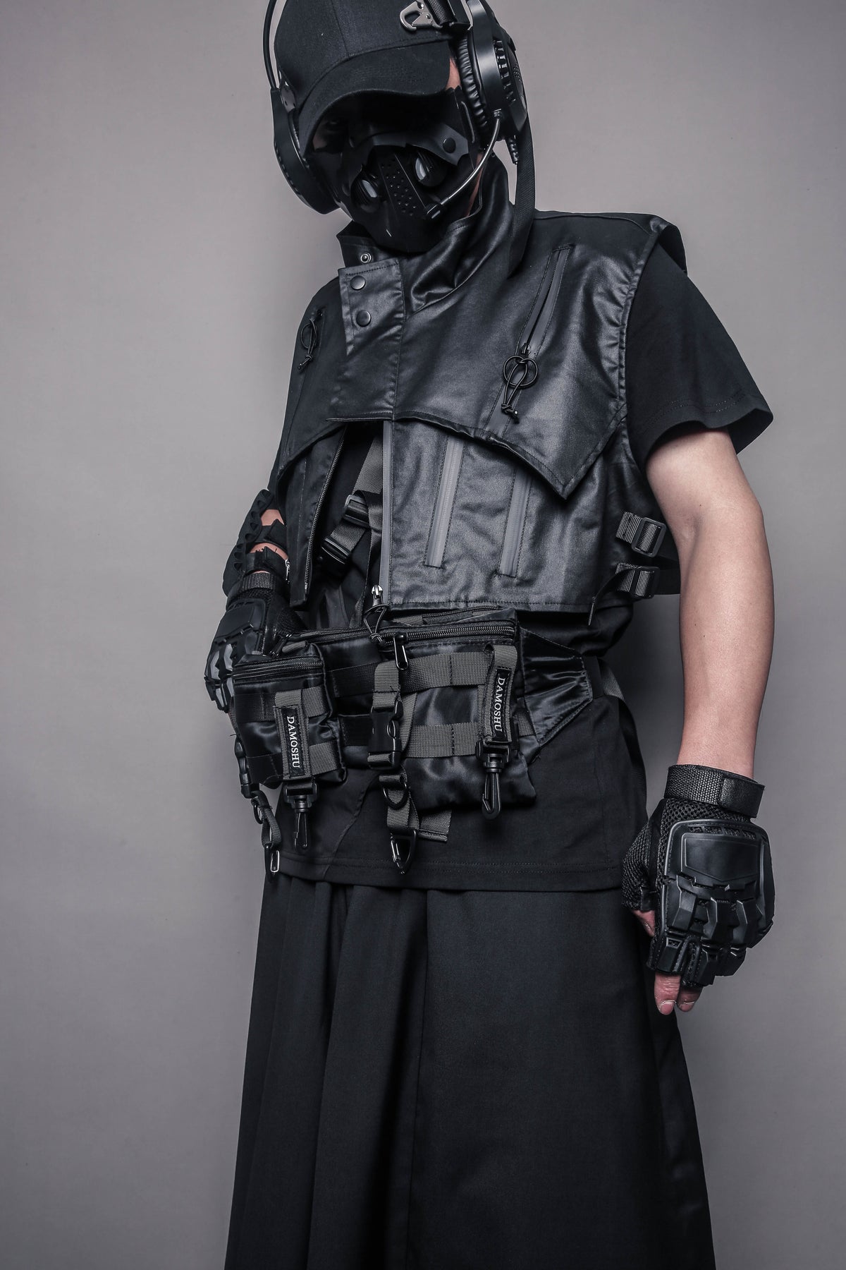 Techwear Multi-Pocket Chest Bag