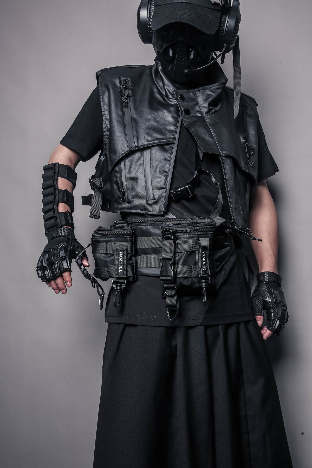 Techwear Multi-Pocket Chest Bag