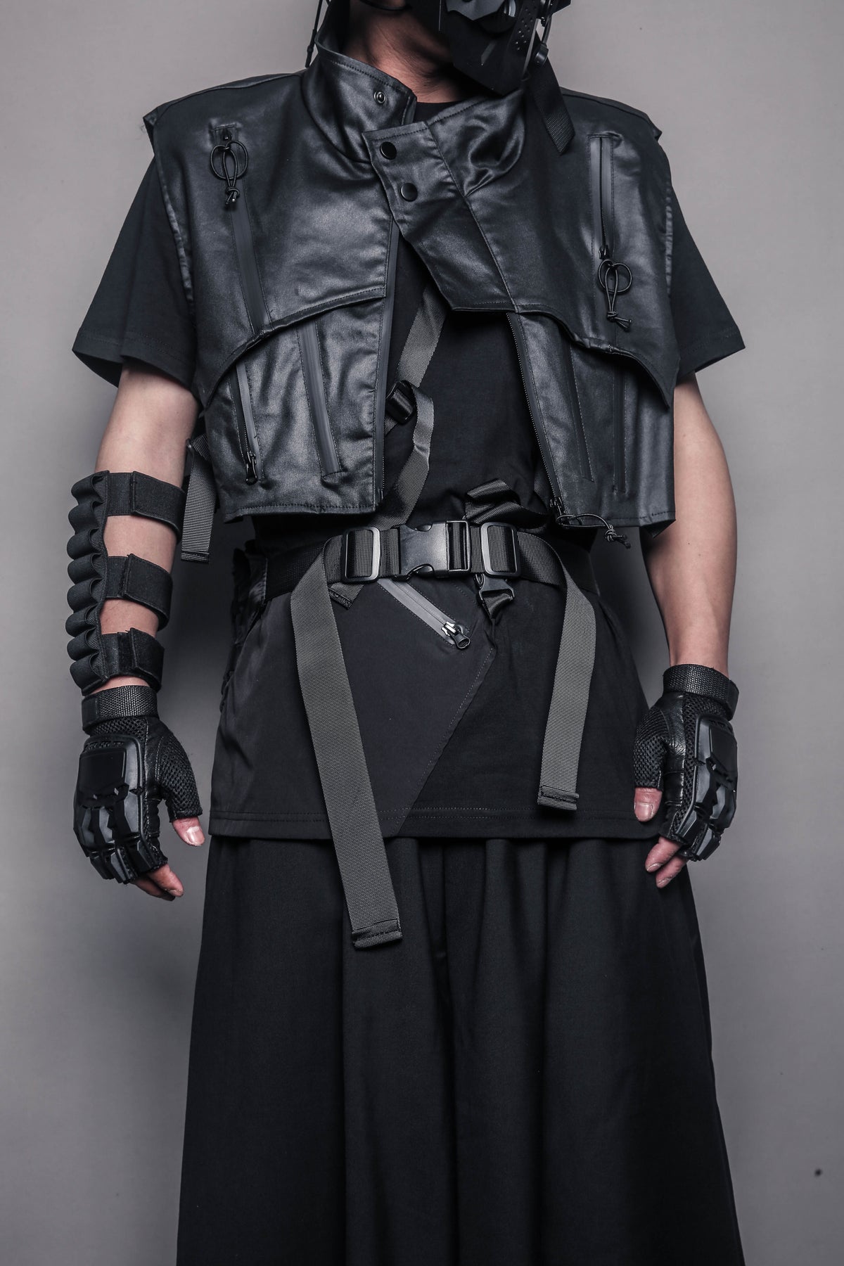 Techwear Multi-Pocket Chest Bag