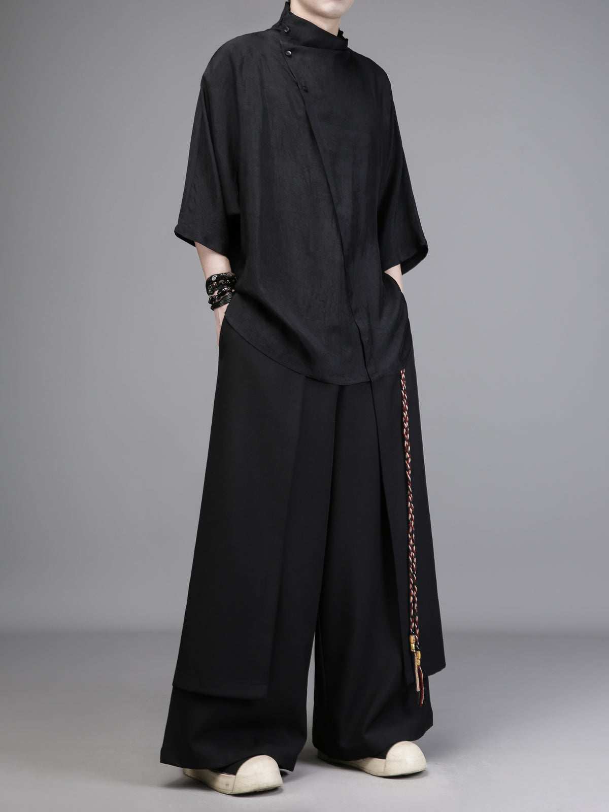 The Architectural Irregular Button-Up