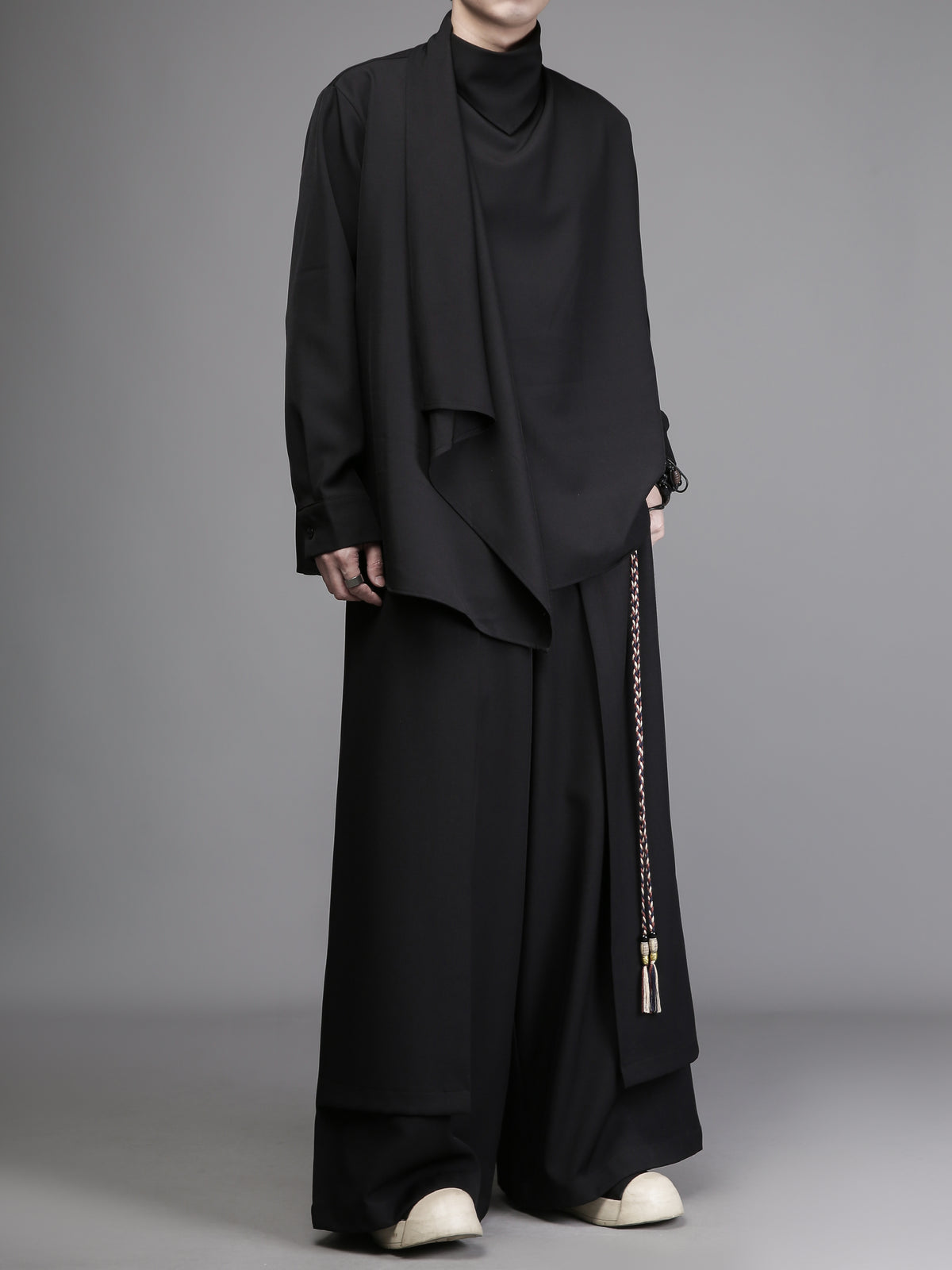The Sculptural Asymmetric Oversized Shirt