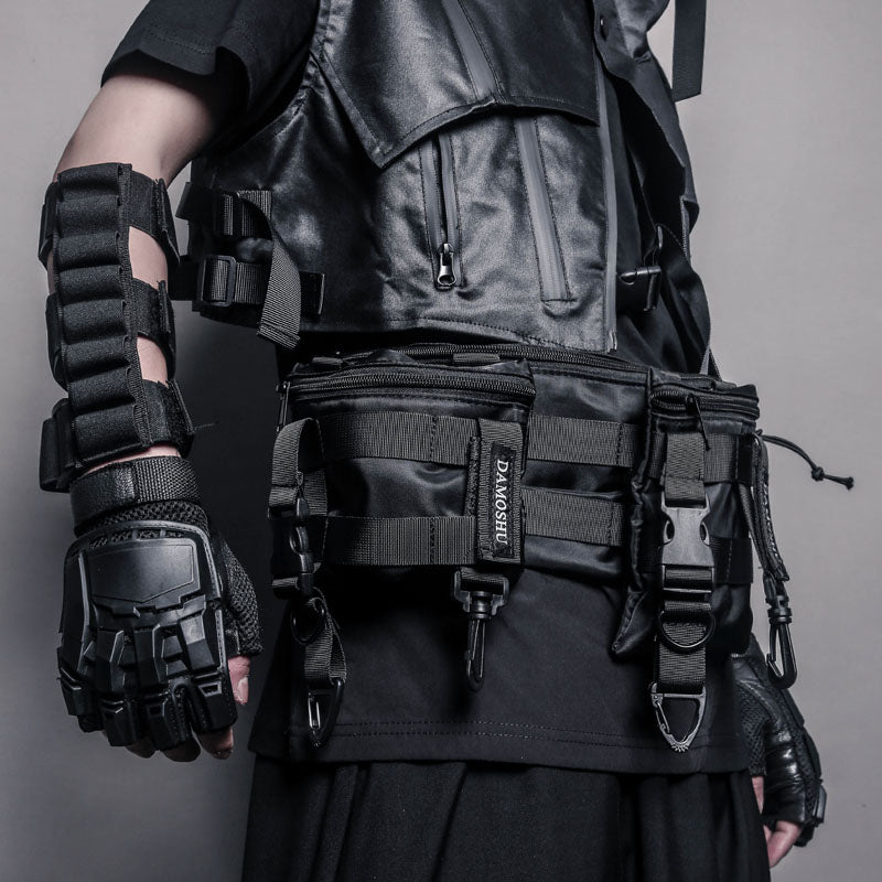 Techwear Multi-Pocket Chest Bag