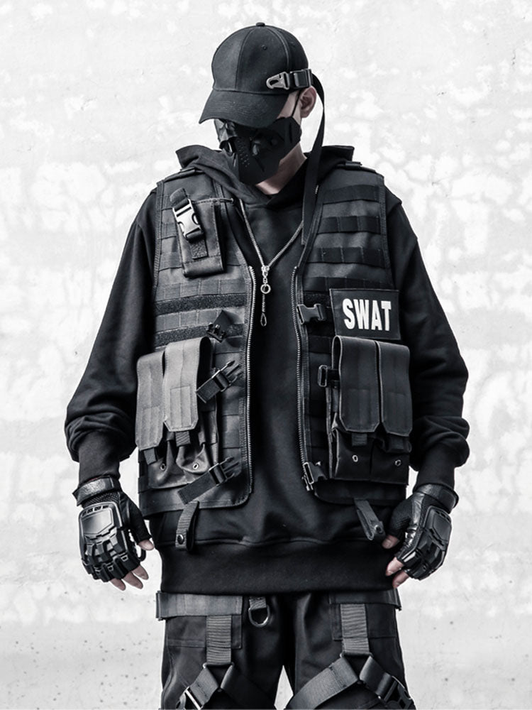 Wide Tactical Vest, Adjustable