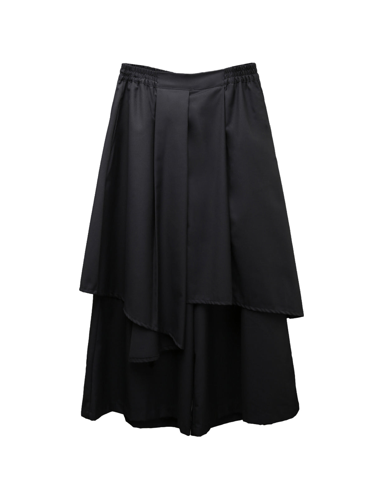 The Asymmetric Overlay Trouser-Skirt