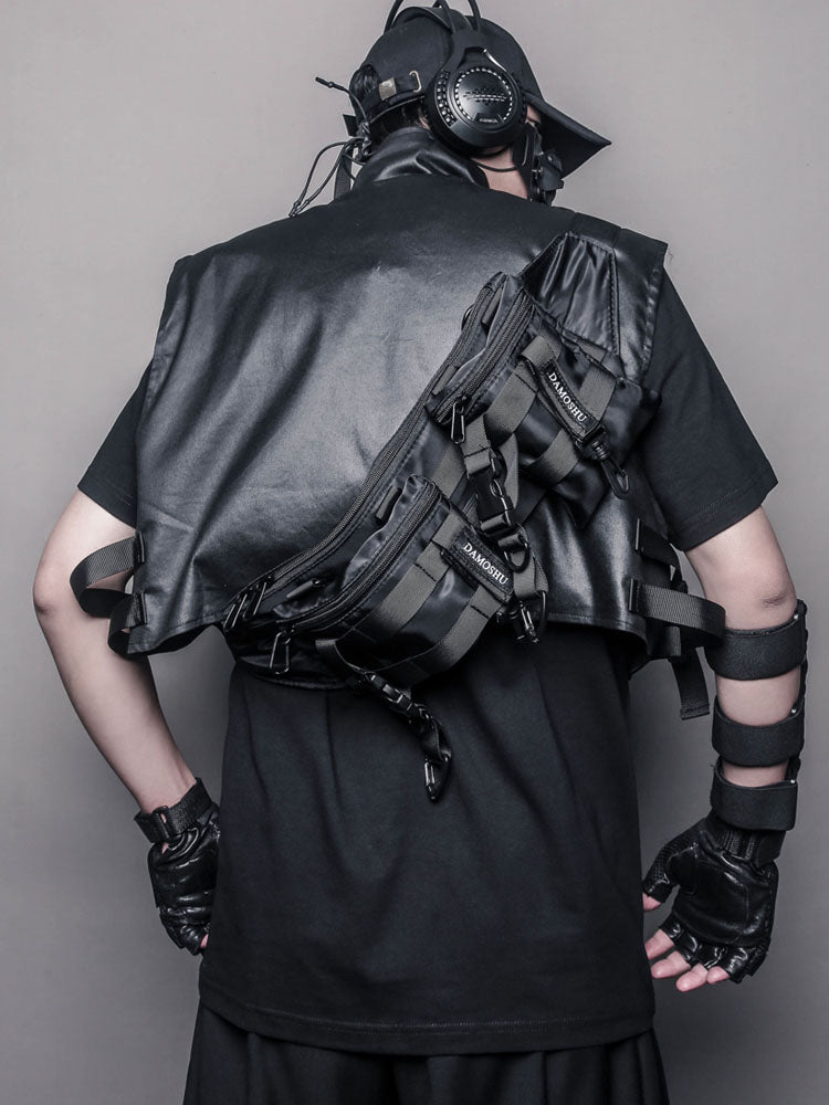 Techwear Multi-Pocket Chest Bag