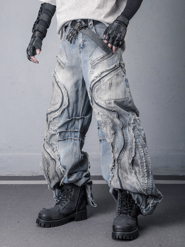 The Fragment Denim - Heavyweight Deconstructed Jeans