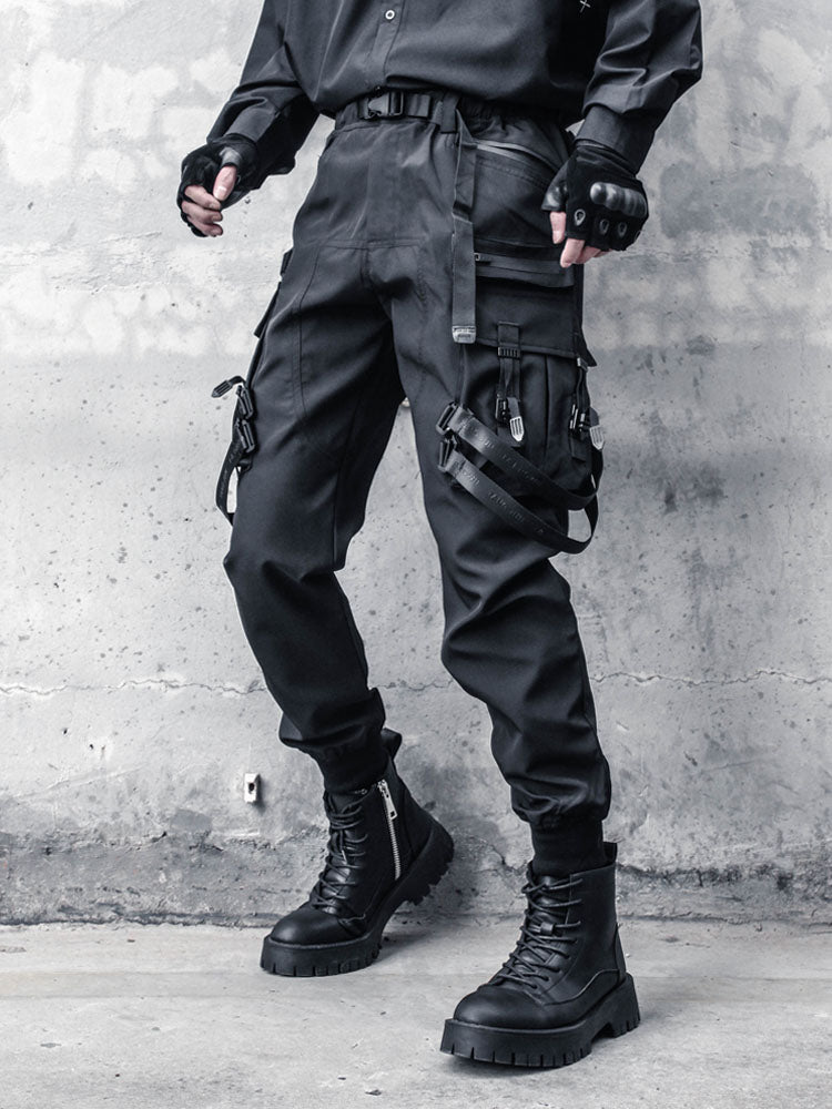 Ribbon Workwear Cargo Trousers