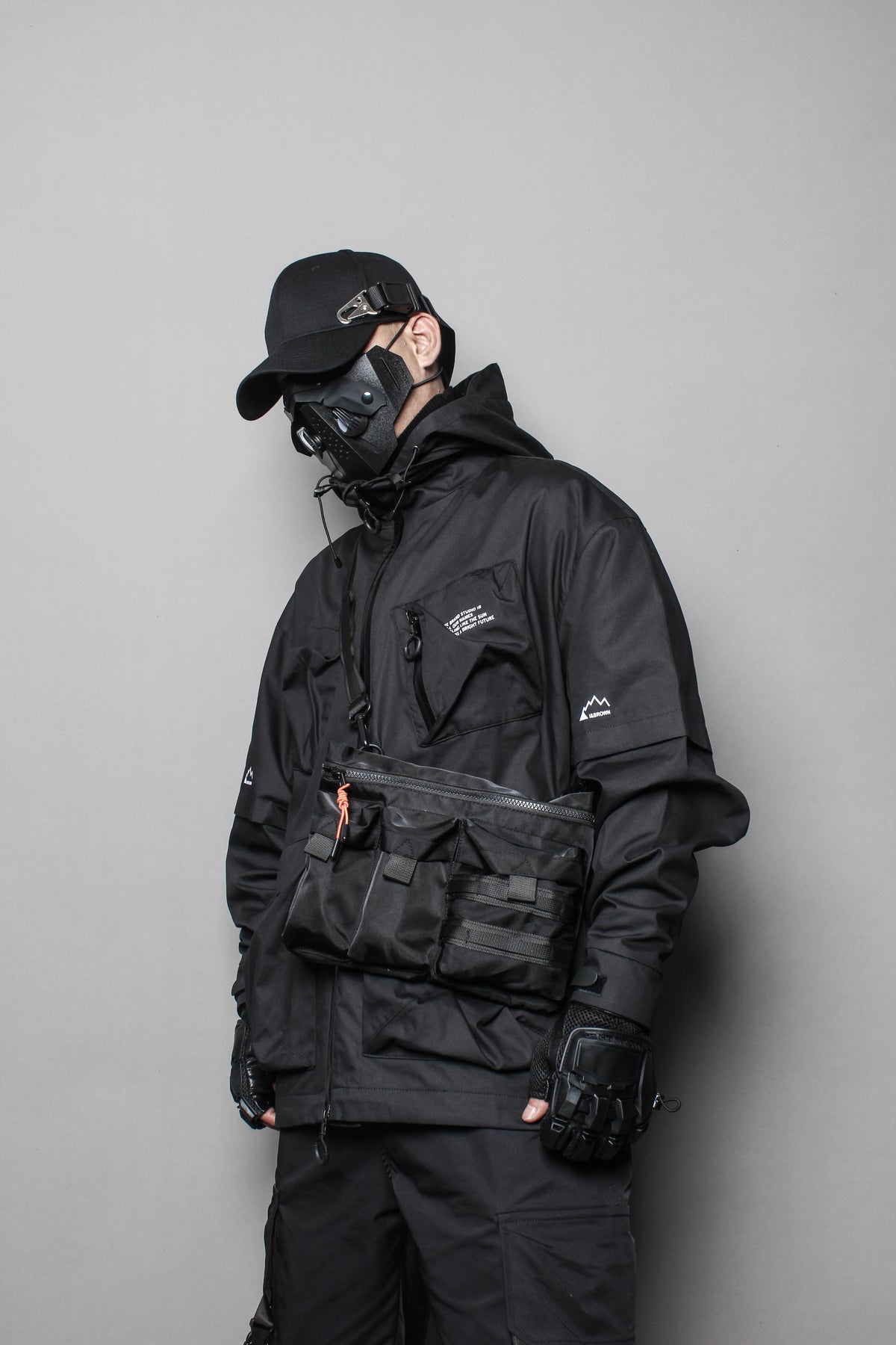 Techwear Single-Strap Shoulder Bag