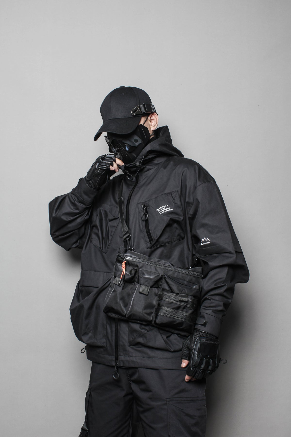 Techwear Single-Strap Shoulder Bag