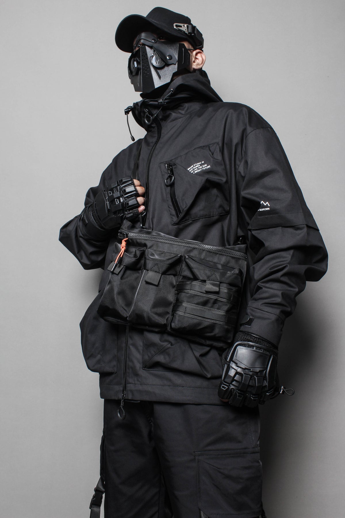 Techwear Single-Strap Shoulder Bag