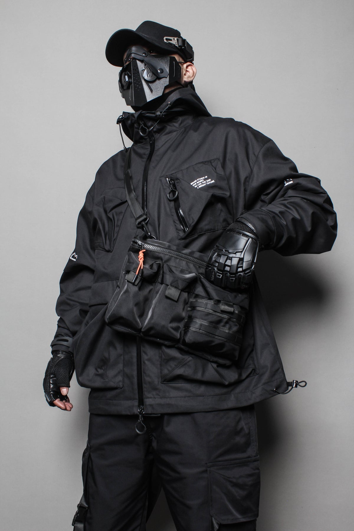 Techwear Single-Strap Shoulder Bag
