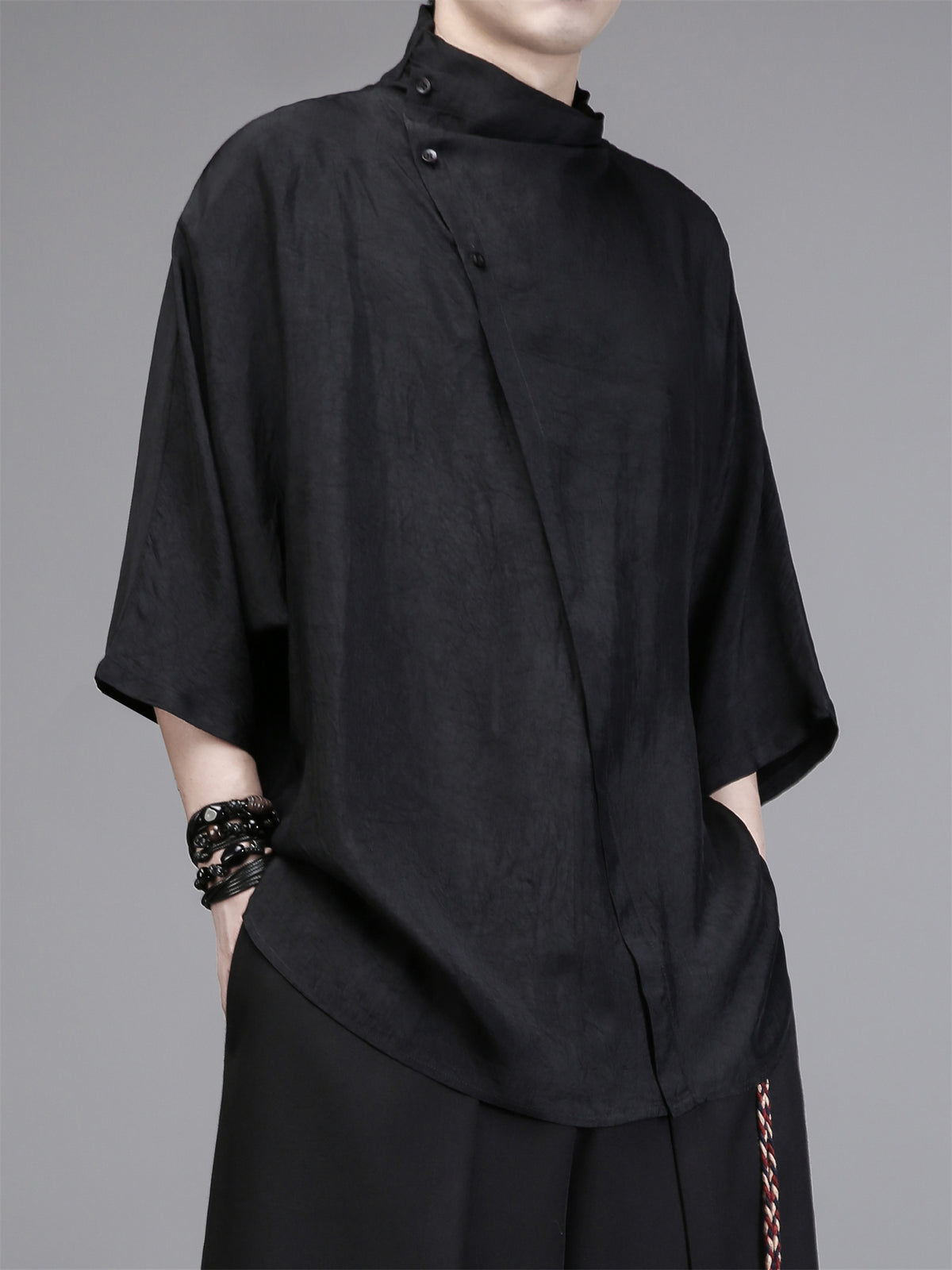 The Architectural Irregular Button-Up