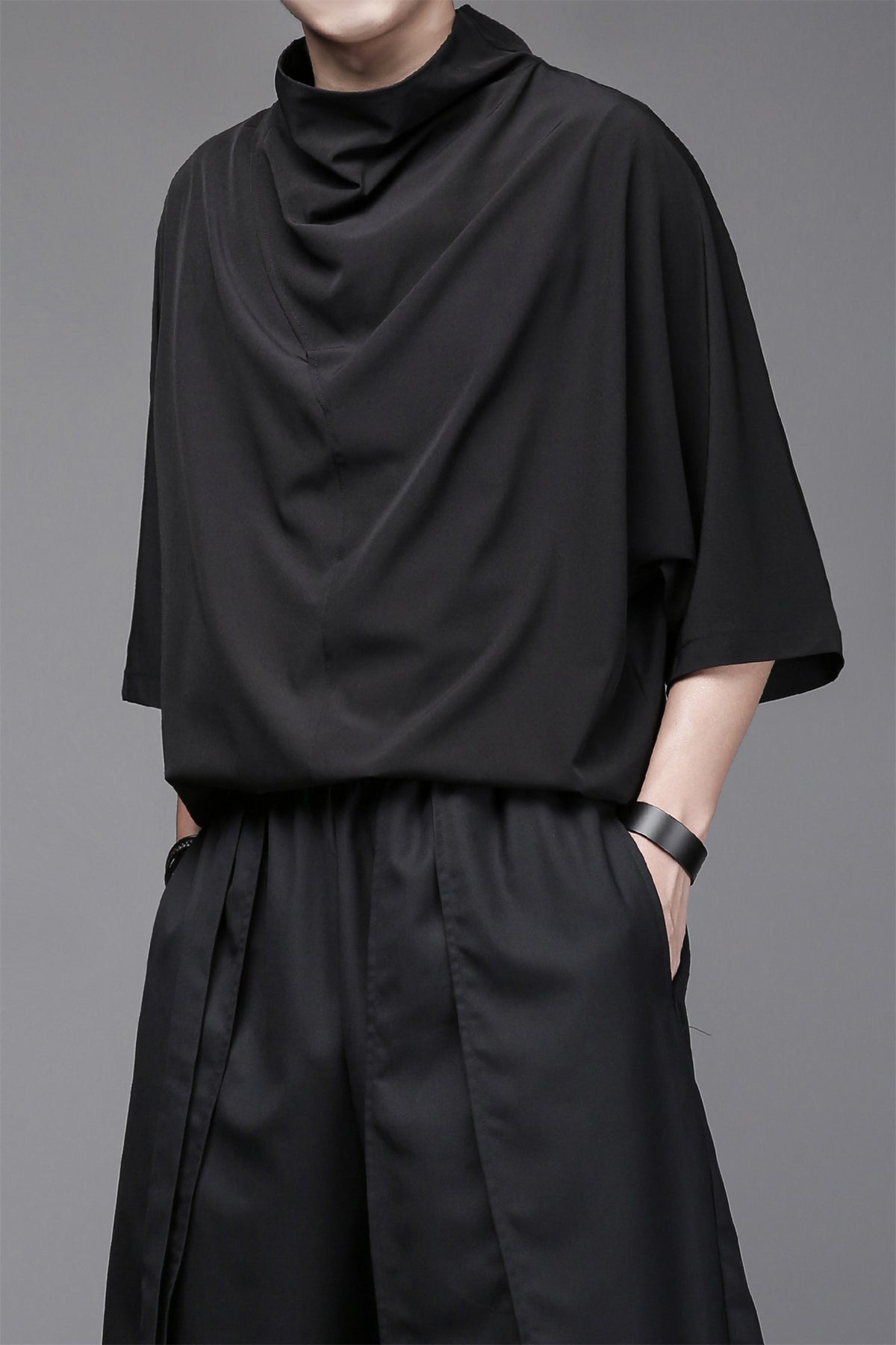 The Avant-Garde High-Neck Top