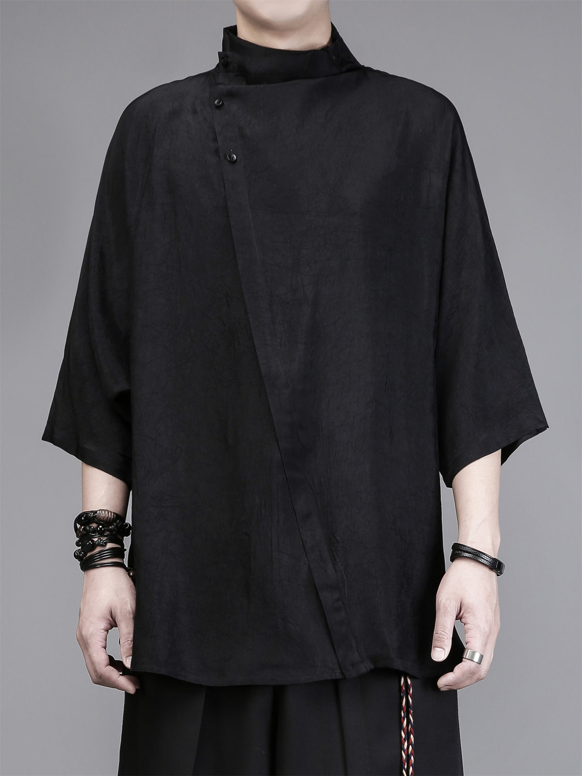The Architectural Irregular Button-Up